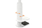 2Pcs 100cm Gooseneck Tablet Phone Stand Adjustable Screw Clamp Smartphones Hands-Free Holder
