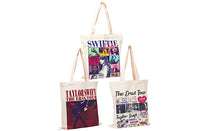 Taylor Swift Inspired Canvas Tote Bag