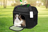 Breathable Pet Carrier Shoulder Bag Foldable Pet Travel Bag for Cats