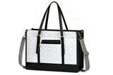 15.6-inch Laptop Tote Bag with Matching Wristlet Clutch Pouch Wallet Handbag Crossbody