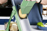Multifunctional Vegetable Chopper Slicer Dicer Set with Container for Slicing Shredding Dicing