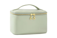 PU Leather Makeup Bag Portable Travel Cosmetic Case Organizer