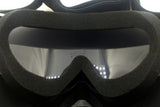 Outdoor Sport Goggles Ski Snowmobile Face Mask with Sun Glasses