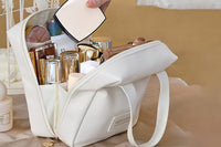 PU Leather Travel Cosmetic Bag Multi-function Storage Bag