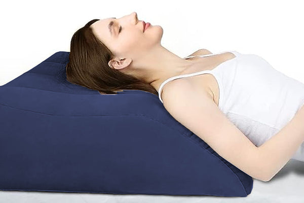 Inflatable Leg Elevation Pillow for Swelling Wedge Pillow for Sleeping