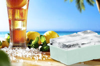 6 Grid Silicone Ice Cube Tray Large Square Ice Cube Mold