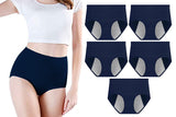 5Pcs Mid Waist Menstrual Leakproof Panties for Women