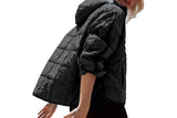 Women Hoooded Quilt Jacket