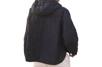 Women Hoooded Quilt Jacket