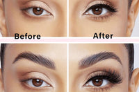 3 Pairs of Magnetic Glue-Free Eyelash Kit with Reusable Magnetic Eyelash Clip Set