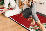 2Pcs Christmas Kitchen Floor Mat