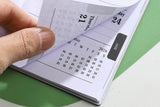 2026 Pocket Planner Calendar Portable A6 Daily Planner