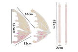 Electric Butterfly Wings with LED Lights and Music