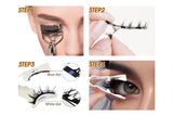 2 Pair Reusable Magnetic Eyelashes With Eyelash Tweezers Magnetic Eyelashes Kit