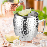 2Pcs 18oz Stainless Steel Moscow Mule Mugs