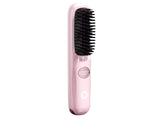 USB Rechargeable Hair Straightening Brush with LED Screen
