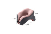 Travel Memory Foam Rebound Pillow U-Shaped Sleeping Pad Neck Support Headrest