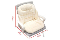 Winter Warm Seat Cushion Backrest Integrated Office Home Cushion