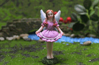 5Pcs Garden Ornament Fairy Statues Mini Garden Decor