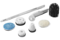 Electric Spin Scrubber with 6 Replaceable Brush Heads