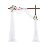 Chiffon Wedding Arch Draping Fabric Backdrop Curtain Drape Tulle