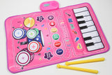 80x50cm Music Play Mat Jazz Drum Piano Learning Toy