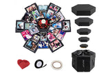 5 Layers Explosion Gift Box DIY Explosion Surprise Photo Preassembled Box