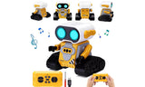 Rechargeable Remote Control Robot Toy with Gesture Sensing and LED Light Effects