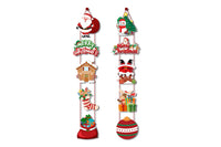 Christmas Porch Hanging Sign Door Banner