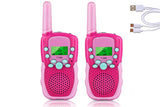 2-Way Walkie Talkies Toys Set for Kids 22 Channels for Camping Hiking