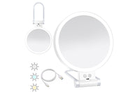 Double Sided 1X And 30X Magnifying Makeup Foldable Mirror