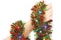 5M Christmas Garland With String Lights For Xmas Tree