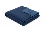 Reversible Summer Cooling Blanket with Qmax 0.4 Nylon Spandex Breathable Cooling Bed Quilt Cooling Comforter