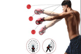 Head Worn Boxing Reaction Ball Training Set for Reflex and Stress Relief
