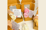 4Pcs Plush Pocket Bears Gift Set