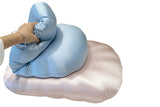 Shell Shaped Memory Foam Pillow Ergonomic Sleep Pillow with Washable Cover