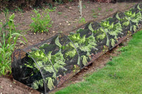 Black Grow Tunnel Net Mesh Plant Cover for Lasting Protection Against Birds