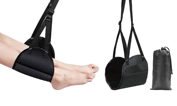 2PCS Travel Foot Rest Hammock