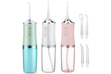 Electric Cordless Water Flosser with Four Nozzles