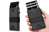 RFID Blocking Slim Aluminum Card Holder Wallet
