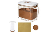 2.7L Vacuum Food Storage Container with Lid Strainer Vacuum Pump