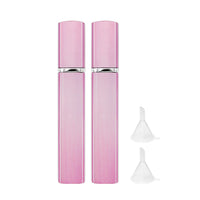 2Pcs 12ml Portable Perfume Refillable Spray Bottles with Funnels