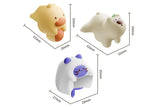 4pcs Cute Pet Shaped Furniture Corner Guards Thick Anti-Collision Safety Bumpers