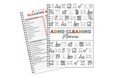 1pc Gardening and 1pc ADHD Cleaning Planner Journal with Monthly Planner Checklist