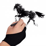 2/4Pcs Sketch Drawing Two Finger Glove