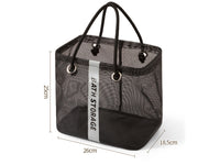 Foldable Large Capacity Bath Storage Net Bag for Bathroom