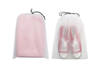 Clear Drawstring Travel Shoe Storage Bags for Packing