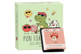 Funny Pun Calendar Humor Christmas Gift for Friends Family Coworkers
