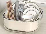 3pcs Reversible Double Layer Colander 2-in-1 Vegetable Washing Basket Food Cover Kitchen Strainer