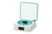Waves Bluetooth Speaker Vintage Vinyl Record Player